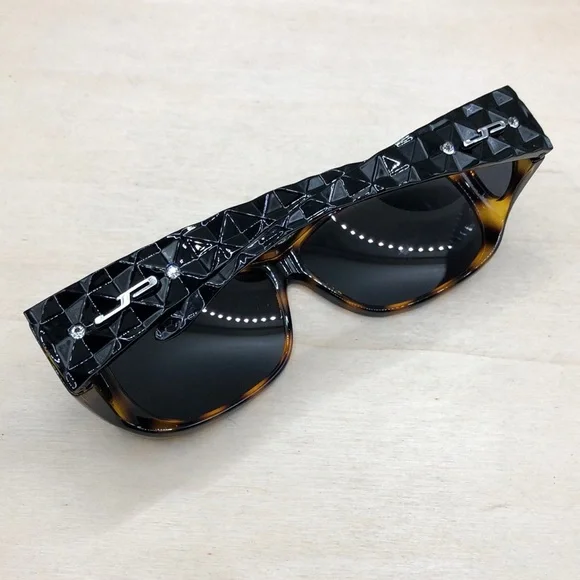 Jonathan Paul Fitovers Eyewear Diamond Cut 001S Tortoise Polarized 60-11-130 - Picture 2 of 9